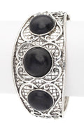 Stone Embossed Western Boho Bracelet