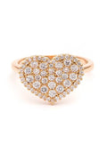 CZ Heart Ring
