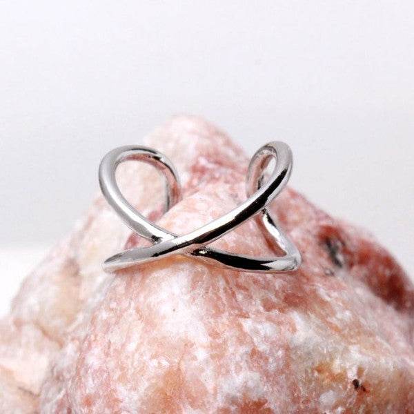 316L Stainless Steel X Ring Fake Cartilage Ear