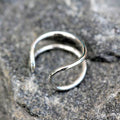 316L Stainless Steel Double Ring Fake Cartilage