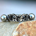 316L Stainless Steel Ornate Tiara Cartilage Cuff