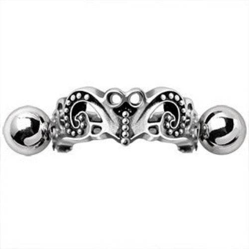 316L Stainless Steel Ornate Tiara Cartilage Cuff