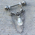 316L Stainless Steel Aurora Double Chain Nipple