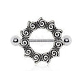 316L Stainless Steel Antique Tribal Multi-Spiral