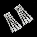 Fabulous Baguette Cubic Zirconia Dangle Earrings