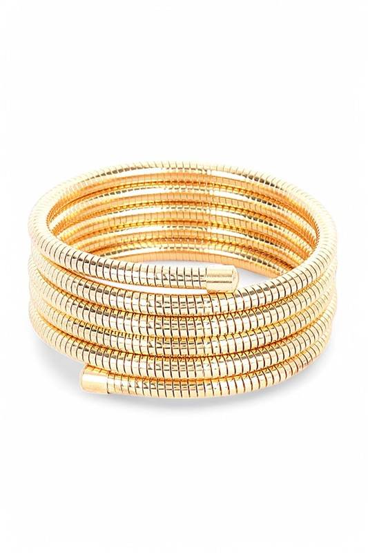 Iconic Metal Coil Bracelet