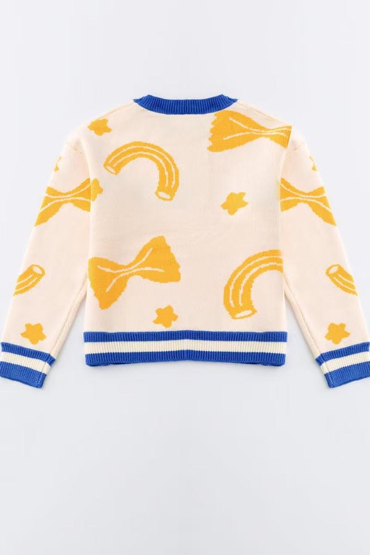 Pasta knit cardigan