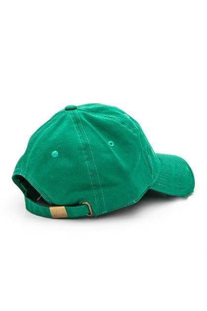 Rhinestone Eagle 3D Cotton Cap