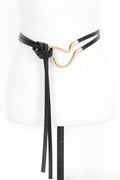 Iconic Buckle Fashion Wrap Belt