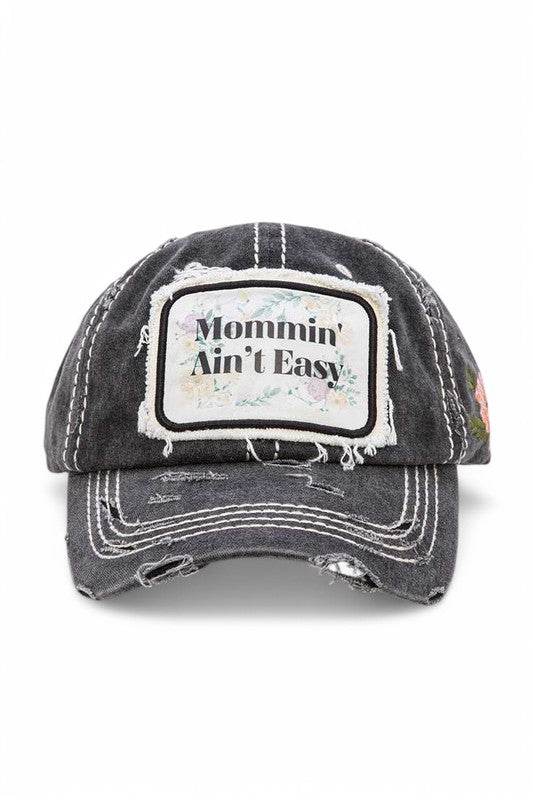 Mommin Aint Easy Vintage Cotton Cap