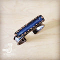 Genuine Natural Kyanite Cuff Bangle Bracelet