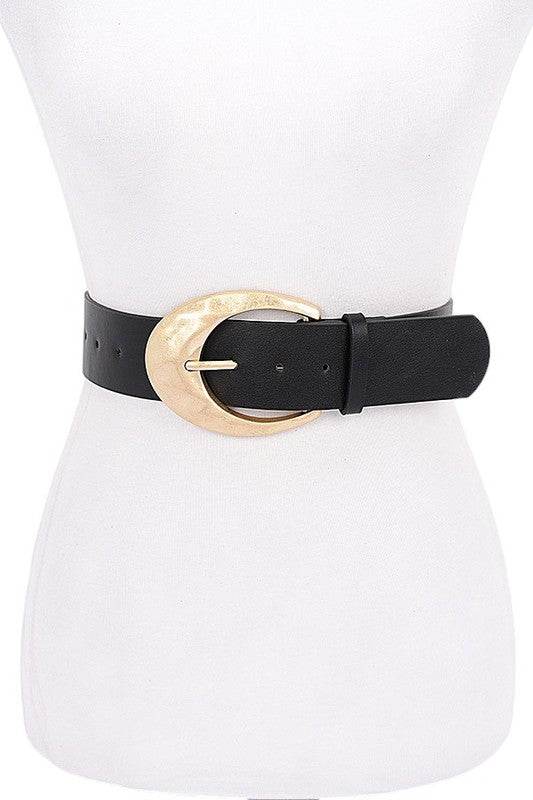 Oval Buckle Classic Fashion Belt