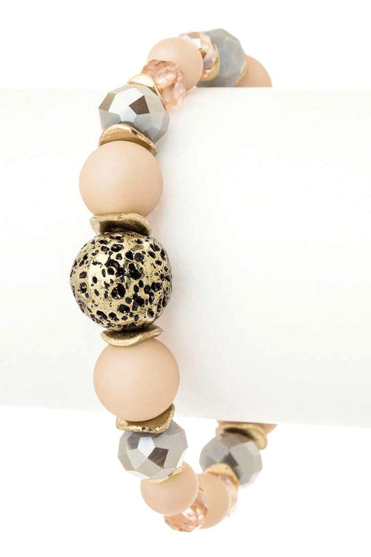 Mix Beads Stretch Bracelet