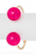 Oversize Beads Iconic Hinged Bangle