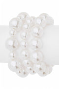 Mix Pearl Stretch Bracelet Set