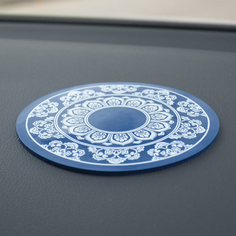 Car Mobile Phone Anti-Slip Mat Round
