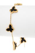 Butterfly Stainless Steel Bracelet