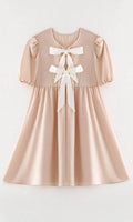 Tie front babydoll dress