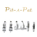 3 Pair Cross Latin Theme Mini Hoop Earrings Set