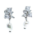 Bold Shine J Shape Fashion Hoop Earrings
