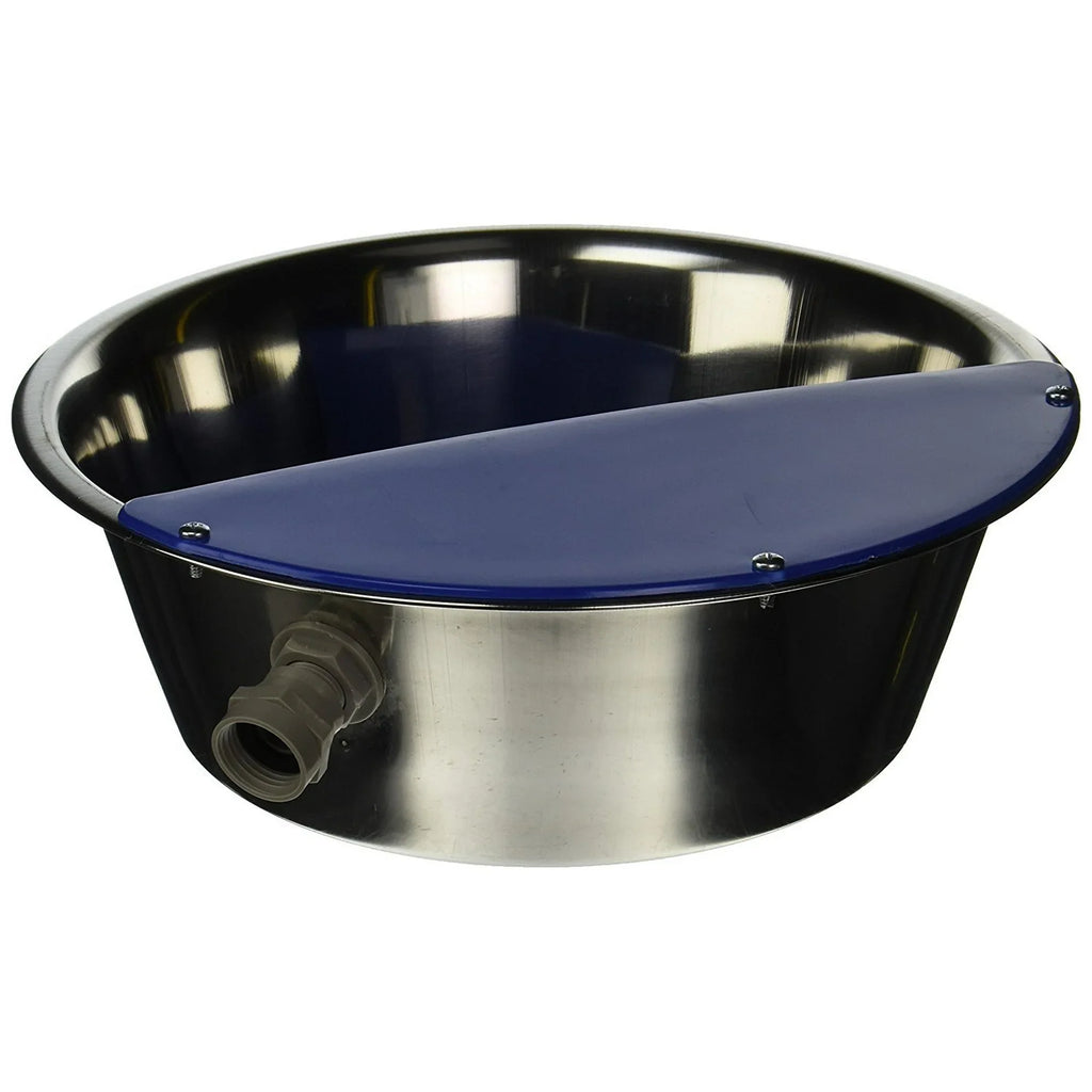 Bear Bear Pet Sir Aqua II Automatic Float Waterer 1.8 Gallon Silver Blue