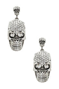 Crystal Skull Iconic Earrings