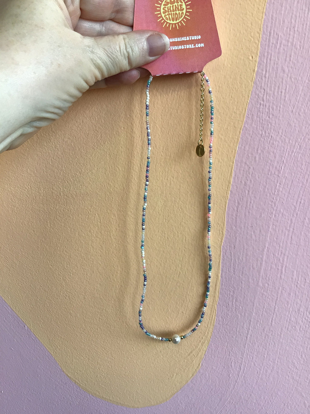 Color Beaded Necklaces