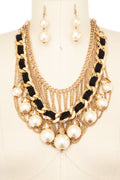 Acrylic Beads Necklace Set