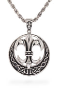 Unisex Anchor Pendant Stainless Steel Necklace