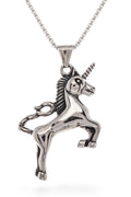 Iconic Unicorn Stainless Steel Pendant Necklace
