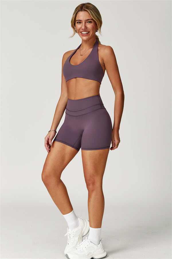 The Boost Halter Sports Bra