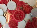 I’d Rather Be With My Dog Keychain