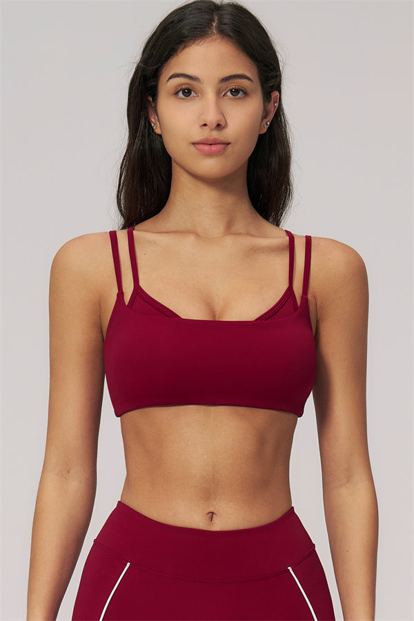 The Clarity Dual Strap Sports Bra