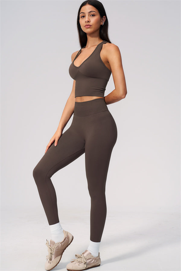 The Allure Crop Top Leggings 2-Piece Set