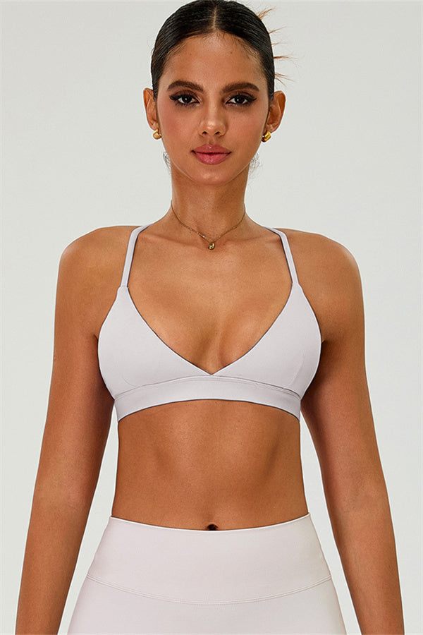 The Ember Sports Bra Crop Top Flared Leggings 3-Piece Set