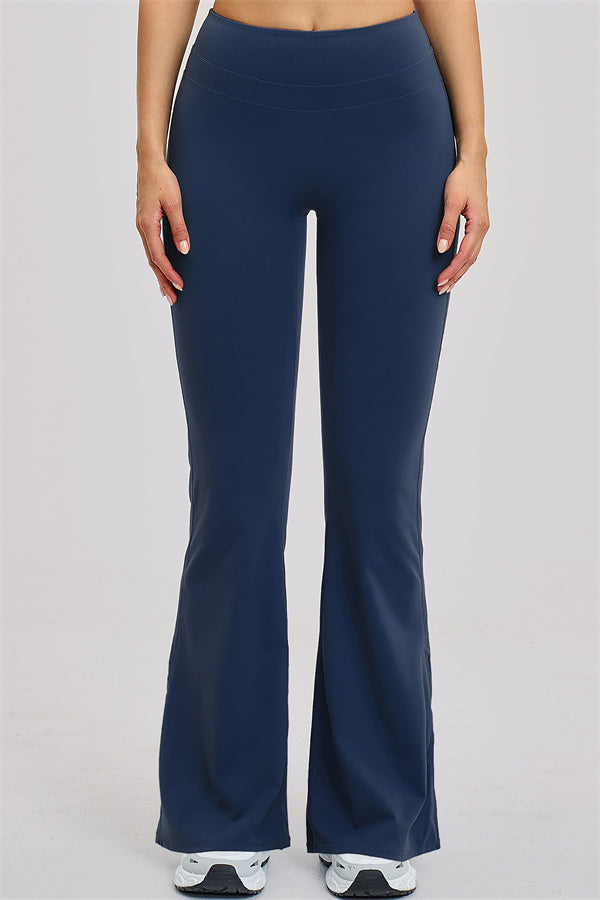 The Stride Crop Top Flared Leggings 2-Piece Set