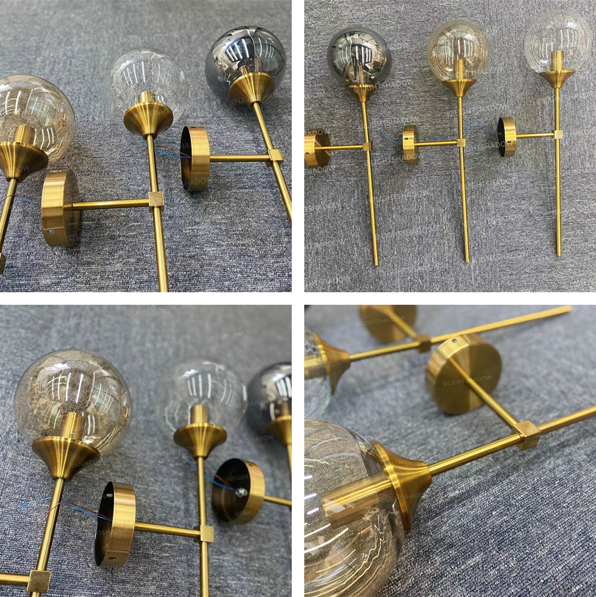 Modern Glass Wall Lamp