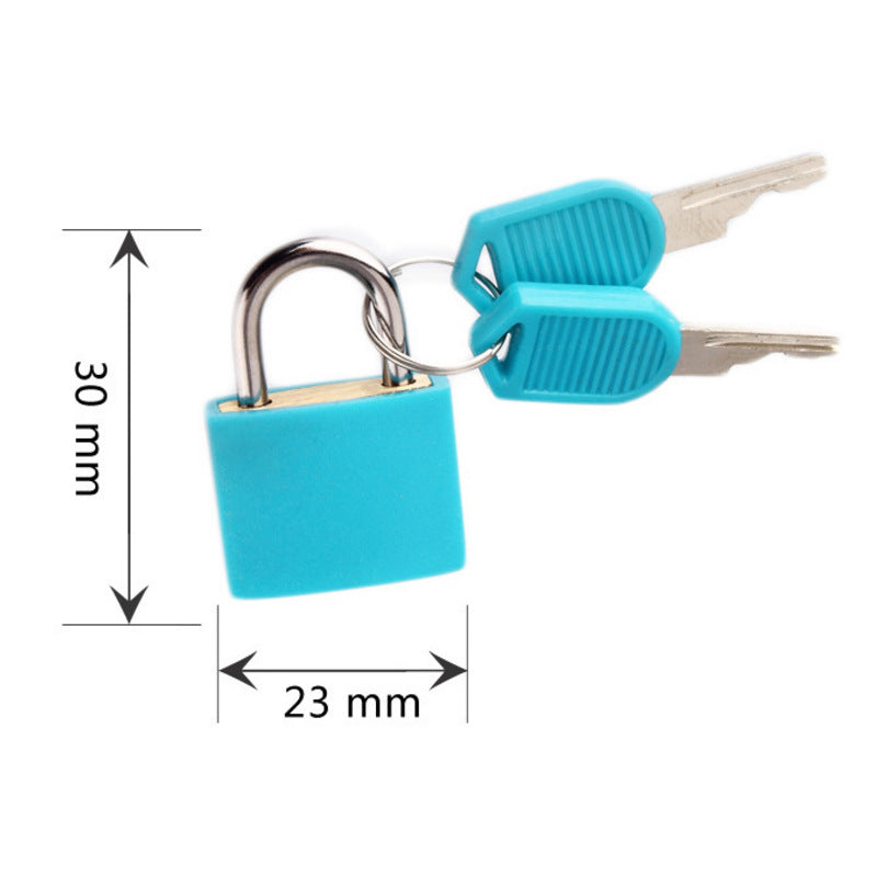 22MM Color Plastic Jacket Shell Padlock