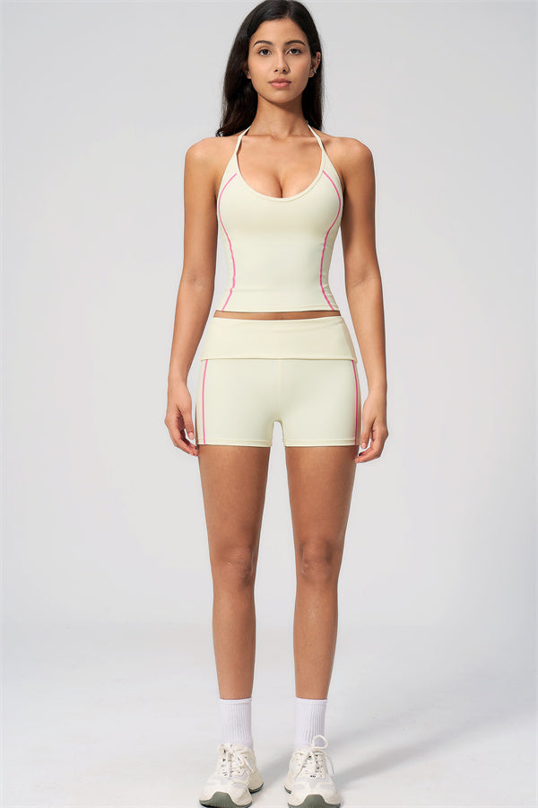 The Ignite Crop Top Shorts 2-Piece Set