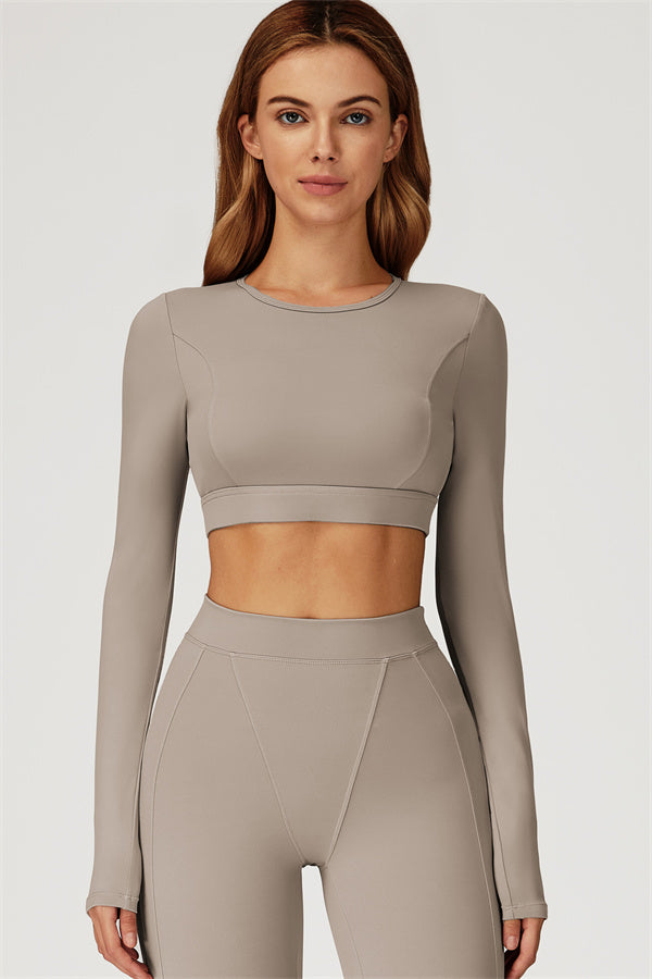 The Conquer Long Sleeve T-shirt Leggings 2-Piece Set