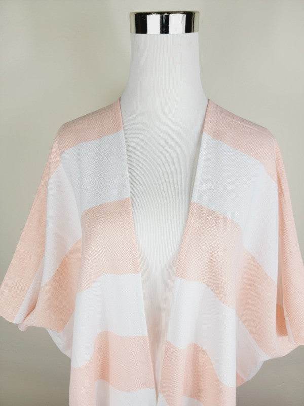 Beach cover up, Beach Dress open front - Orange