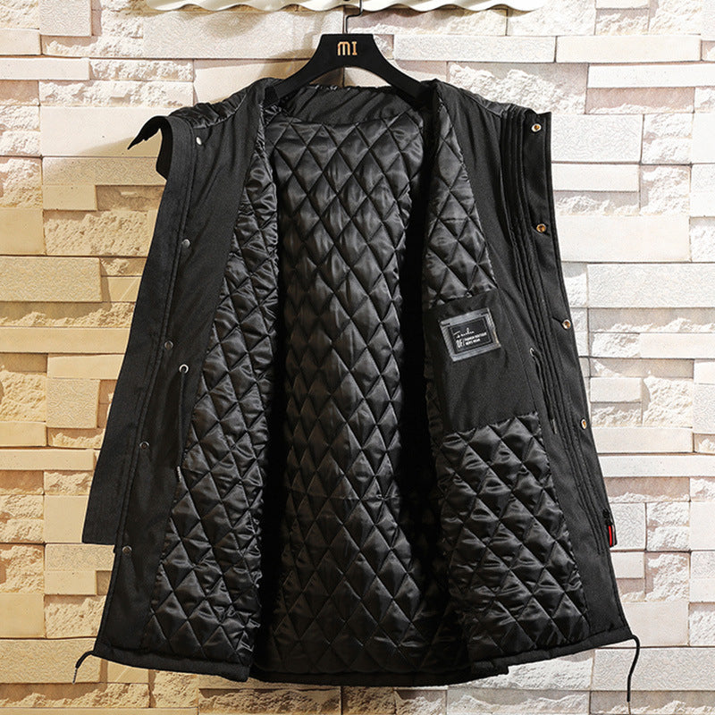 Loose Hooded Plus-size Oversized Men's Stylish Casual Coat