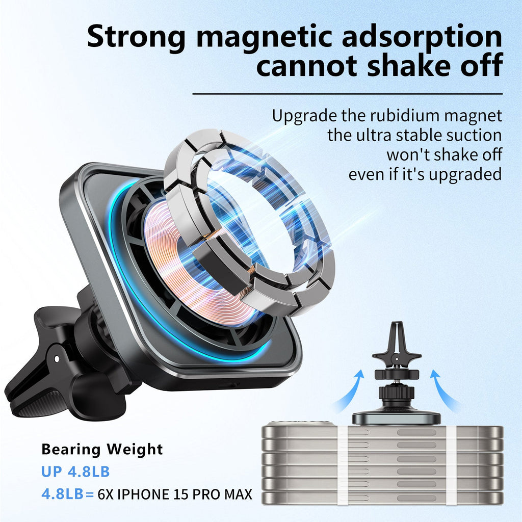 Magnetic Car Wireless Charger Holder Private Model
