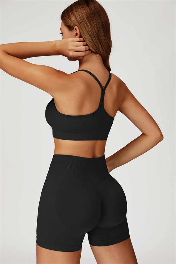 The Sculpt Sports Bra Shorts 2-Piece Set
