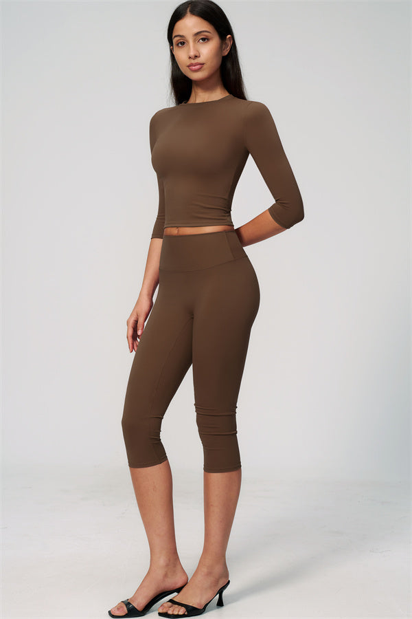 The Natalia Half-Sleeve Top