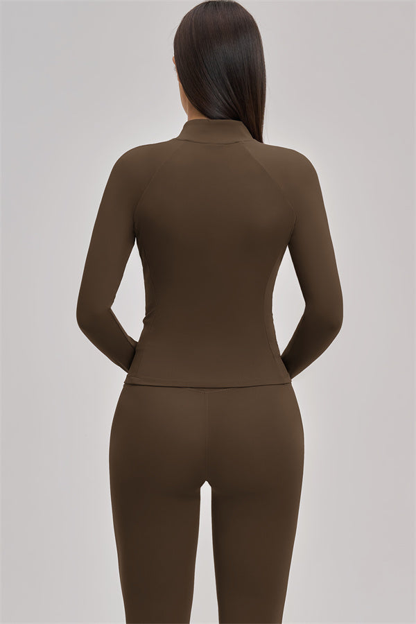 The Swoon Jacket Sports Bra Leggings 3-Piece Set