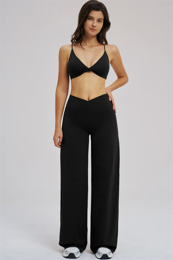 The Mosaic Sports Bra Straight Leg Pants 2-Piece Set