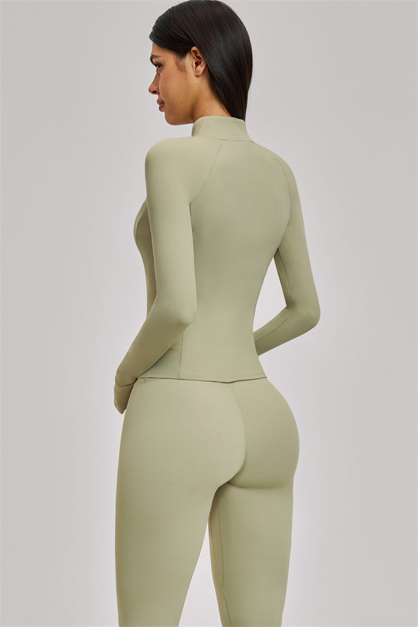 The Swoon Jacket Sports Bra Leggings 3-Piece Set