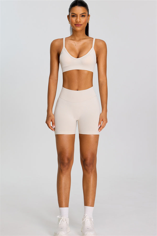 The Zero Drag Sports Bra Shorts 2-Piece Set