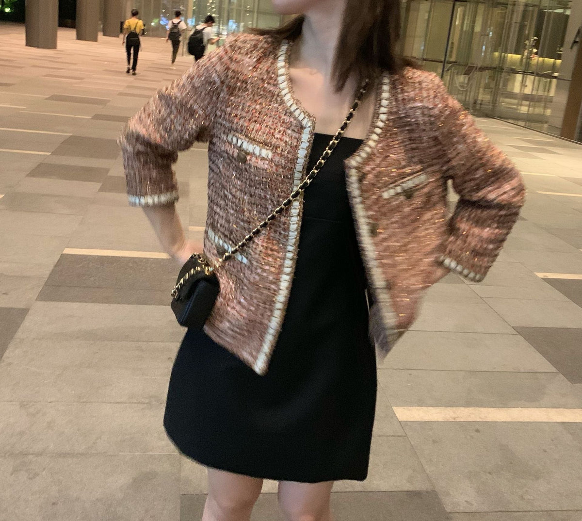 Chic Woven Jacket in Irresistible Colors for Women